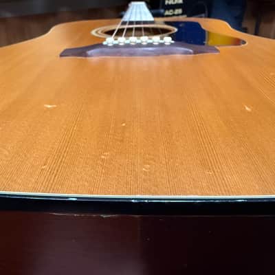 Guild D4-NT Dreadnought Acoustic Guitar -Westerly RI USA 1991 - Natural Satin- Bridge Re-glue w/Hard Case image 21