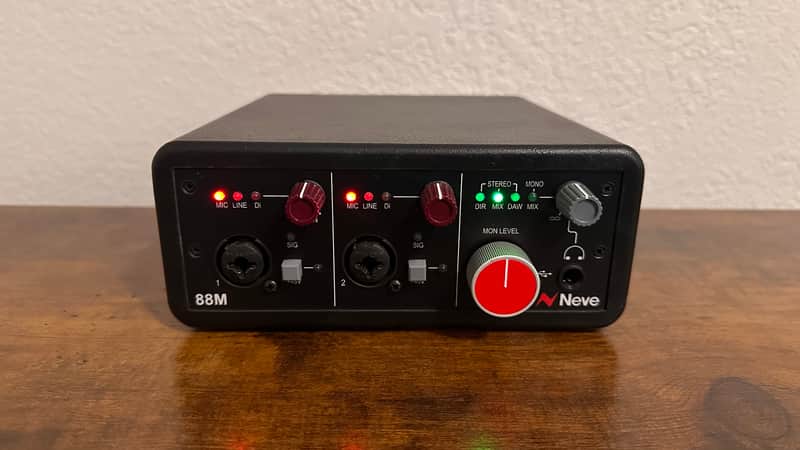 AMS Neve 88M USB Audio Interface 2022 - Present - Black image 1