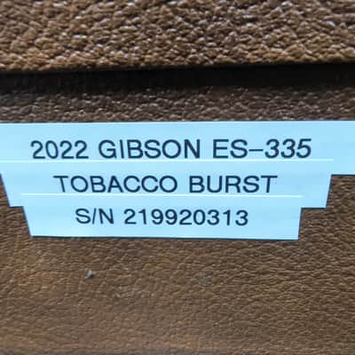 Gibson ES-335 Standard 2022 Case & Candy @ 9.5/10   #219920313 image 18