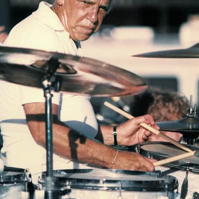 Buddy Rich Drum Co. - David Frangioni Collection, Buddy Rich Classic 5-Piece Kit, 24", 16", 16", 13", 5x14" - White Marine Pearl image 2