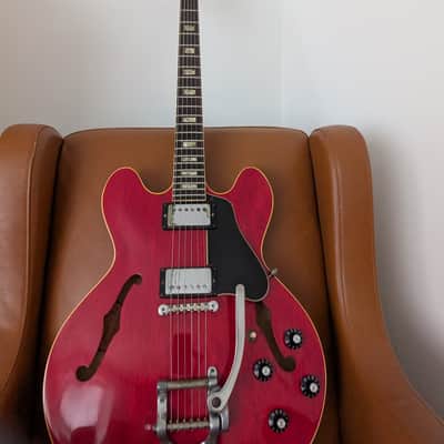 Gibson ES-335TD with Bigsby 1968- Cherry image 9