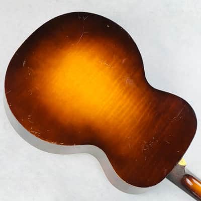 S.S. Stewart Archtop Guitar 1940s - Sunburst image 16