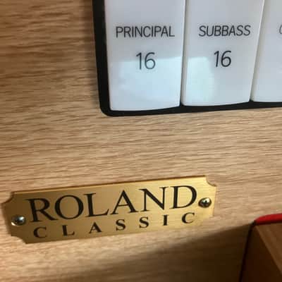 Roland C-330 Classic Organ 2014 - Light Oak image 2