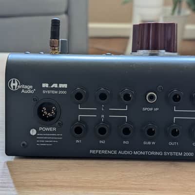 Heritage Audio RAM System 2000 Desktop Monitor Controller with Bluetooth 2017 - 2019 - Blue image 9