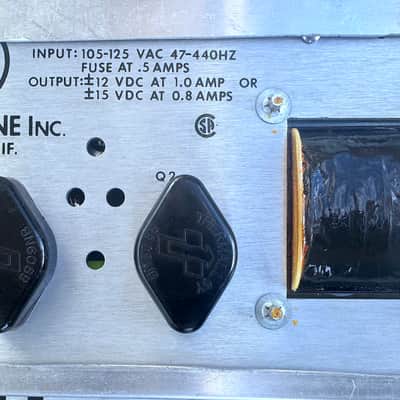 Serge Modular Blue TKB w/4-Panel Power Supply 1980's Vintage Rare image 3