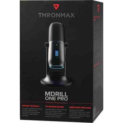 Thronmax MDrill One Pro USB Microphone (Jet Black) image 6