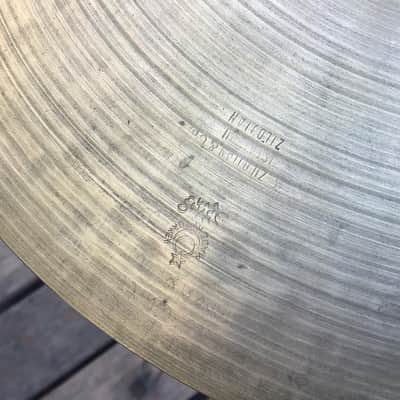 Zildjian Istanbul new stamp 60s 70s - Bronze with Tama stand image 2