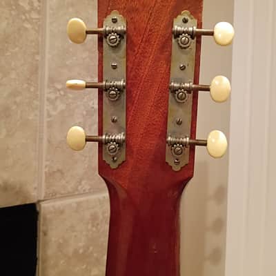 Share 1962 Goya (Levin) F-27 "Goliath' 12-fret guitar and case. Made in Sweden. image 7