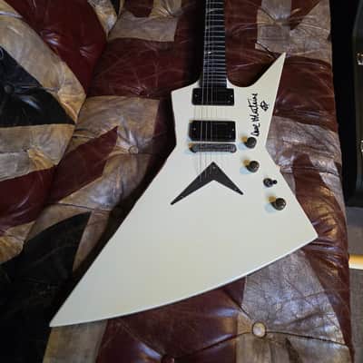 Dave Mustaine's Explorer MEGADETH Artist Owned Stage Played - Dean USA Custom Shop XO Heavy Relic Vintage Aged Signed Korina Neck Guitar image 16