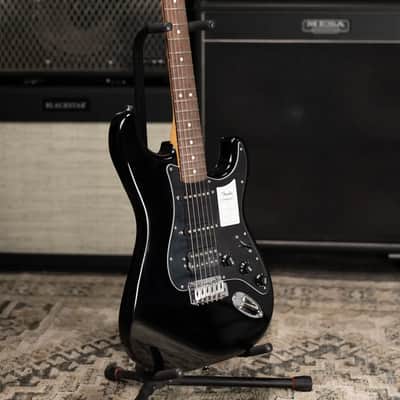 Fender Standard Stratocaster HSS Electric Guitar - Black image 12