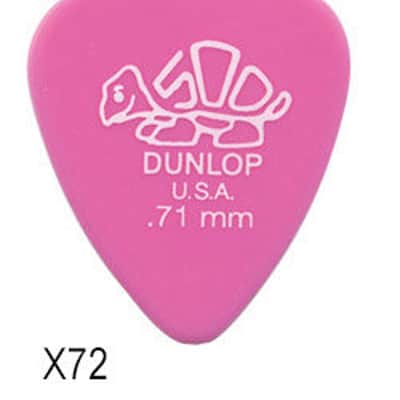 41R71 Delrin medium 71mm Sachet de 72 Dunlop image 2