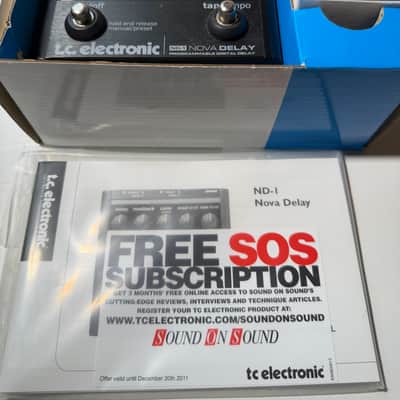TC Electronic ND-1 Nova Delay - Black image 5