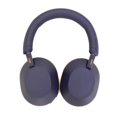 Sony WH-1000XM5 Wireless Noise-Canceling Over-the-Ear Headphones - Midnight Blue image 4