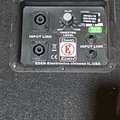 Eden Amplification Custom Shop D610XT6 1050W 6-Ohm 6x10" Bass Speaker Cabinet image 5