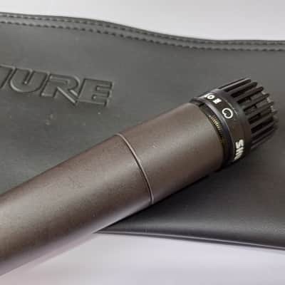 1980s/early-90s Shure SM57 Cardioid Dynamic Microphone - made in Mexico image 6