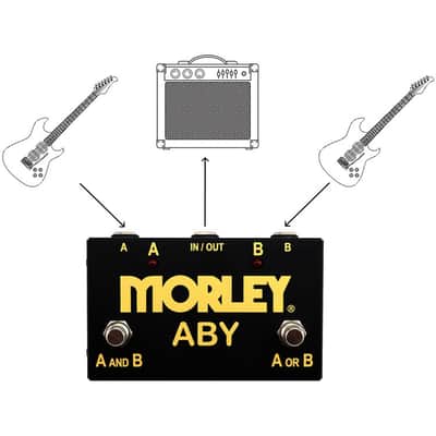 Morley Gold Series ABY 2-Channel Switcher Pedal image 3