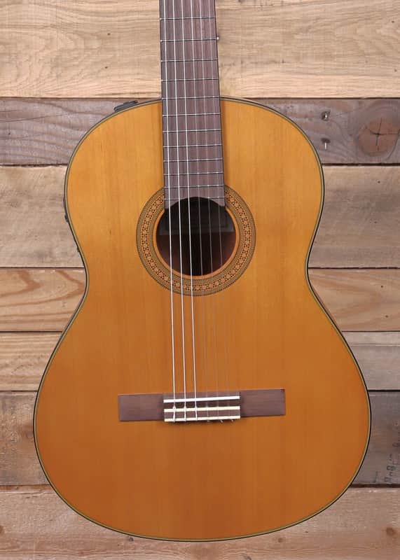 Yamaha CGX122MC Classical Acoustic/Electric Guitar Natural image 1