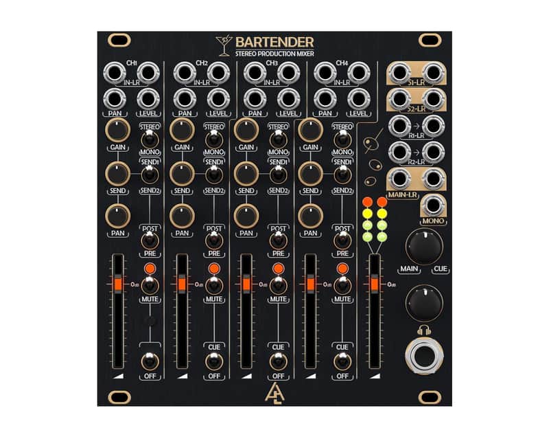 After Later Audio Bartender V2 4 Channel Expandable Stereo Mixer image 1