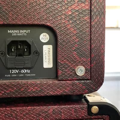 Marshall SV20H + SV212 Studio Vintage Bundle Limited Edition Red Snakeskin image 8