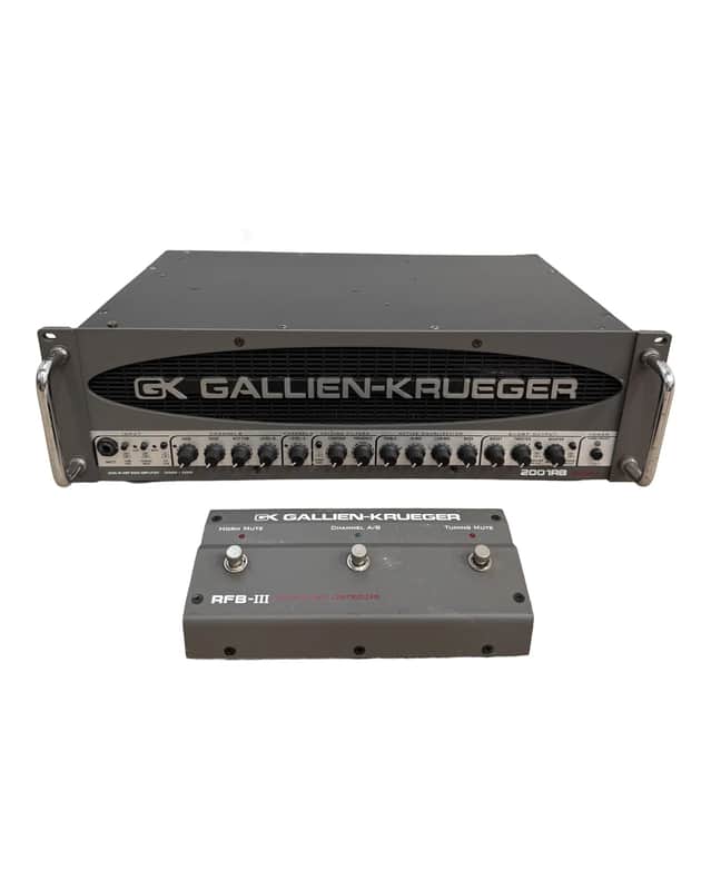 Gallien And Kruger 2001rb - Bass Amplifier - Very Good image 1