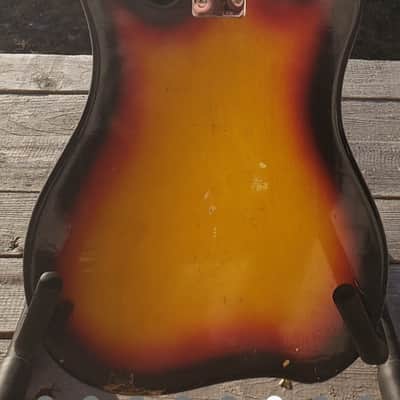 Vintage Kay Teisco ET-200 Guitar w/ Black Foil Pups 1960's image 4