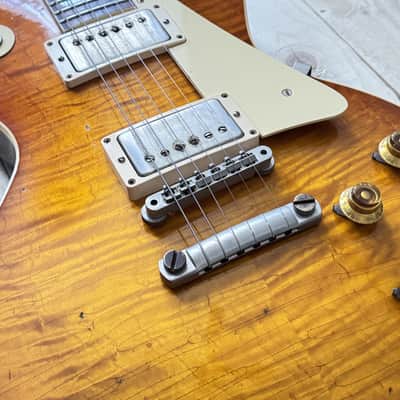 Gibson Custom Shop M2M True Historic Murphy Aged Les Paul '59 Reissue Orange Sunset Fade image 3