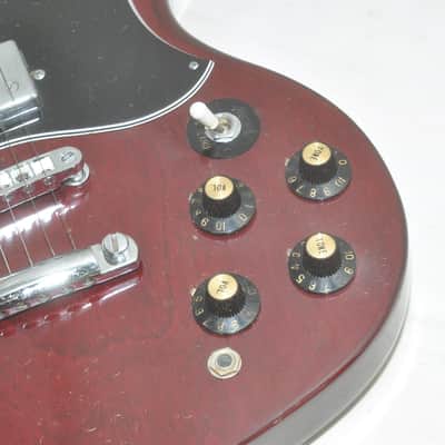 Greco M812-P5-1278 Wine Red Electric Guitar Ref. No 7742 image 3