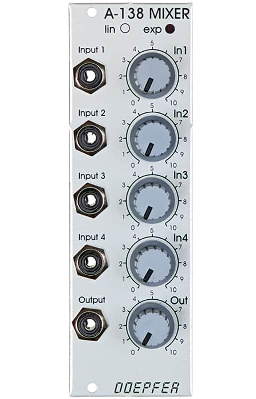 Doepfer A-138b Audio mixer Eurorack module. image 1