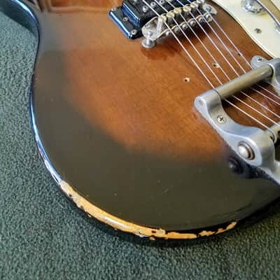 Mosrite 350 Mono 1972 Walnut Sunburst image 4
