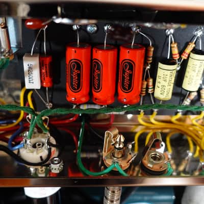 RUBY AMPS WHITE 5E3 CHASSIS GUITAR AMPLIFIER image 3