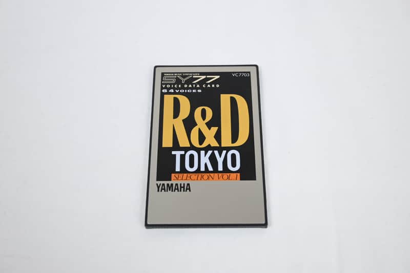 Yamaha SY77 **R&D Tokyo Selection Vol.1** image 1