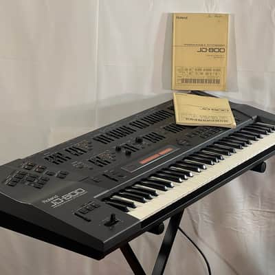 Roland JD-800 Synthesizer SERVICED + Both Manuals