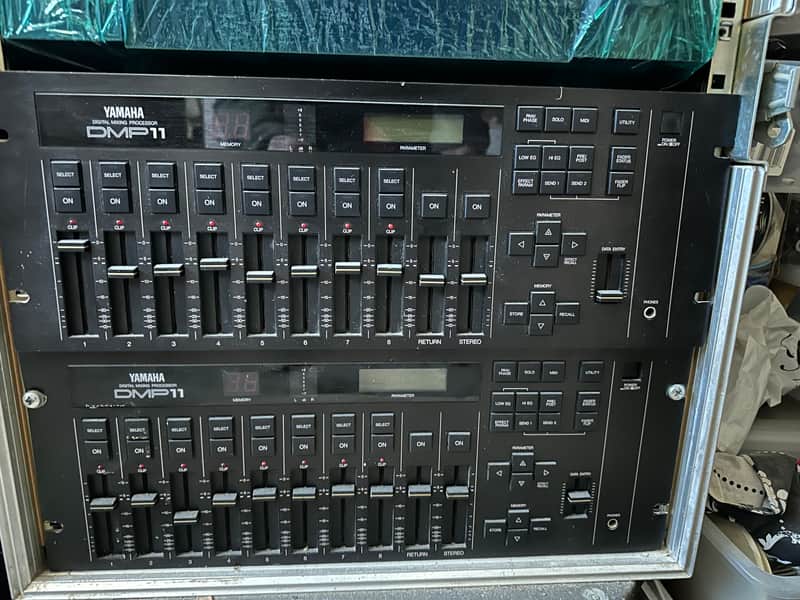 Yamaha DMP 11 1988 - Vader Black | Reverb