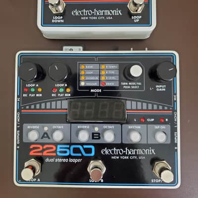 Electro-Harmonix 22500 Dual Stereo Looper with Foot Controller 2015 - Present - Black image 1