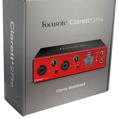 Focusrite Clarett+ 2Pre USB-C Audio Recording Interface, 2 Mic Preamps/JFET/ADAT image 10