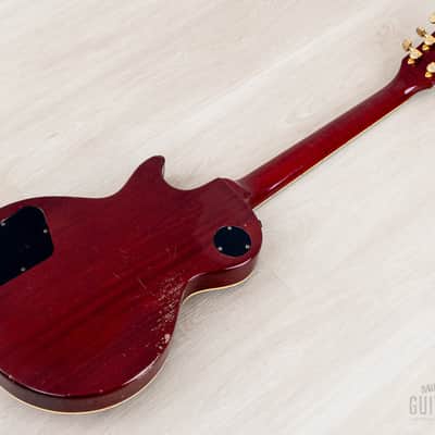 1985 Greco Mint Collection EG59-240 Burst Standard Carved Top w/ Dry Humbuckers & Case, Japan Fujigen image 13