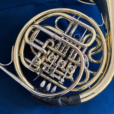 Yamaha YHR-668 Double French Horn with Case Early 90s image 7