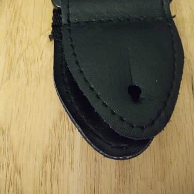 Electric Guitar Strap (Black Nylon) image 4
