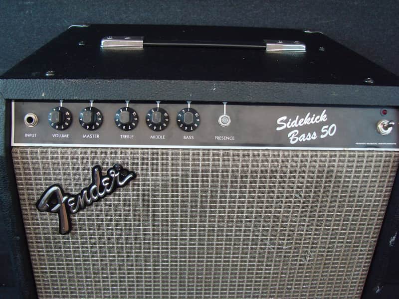 Fender Sidekick 50 1x15 Bass Combo Amp | Reverb