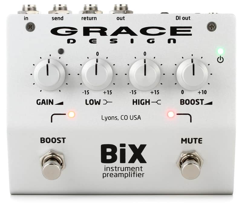 Grace Design BiX Acoustic Preamp Pedal image 1