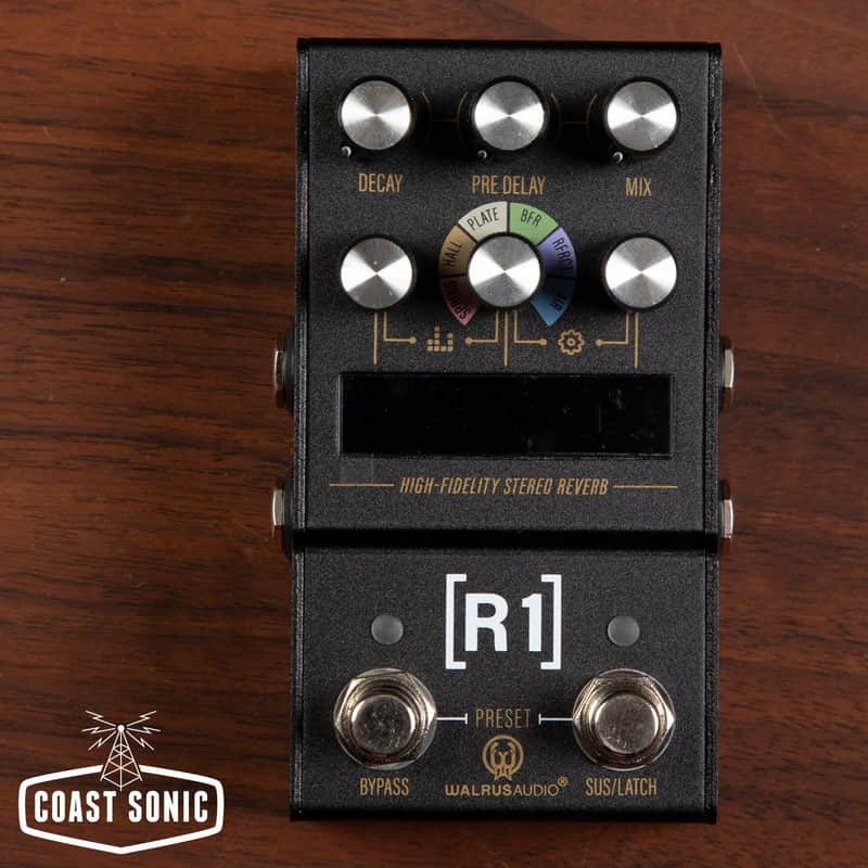 Walrus Audio Mako Series MKII: R1 High Fidelity Stereo Reverb image 1