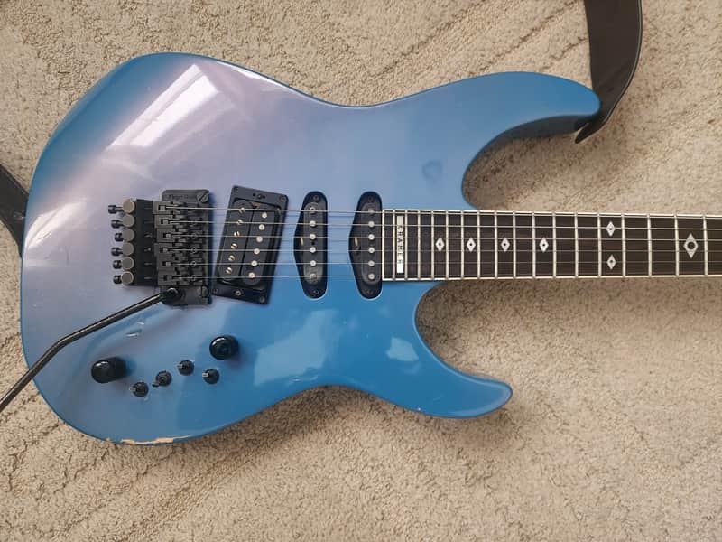 Kramer Stagemaster custom 1986 - Flip flop blue image 1