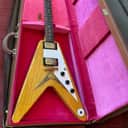 74 of 81 Gibson Custom Shop Murphy Lab '58 Korina Flying V with Brazilian Rosewood Fretboard 2021 - Natural
