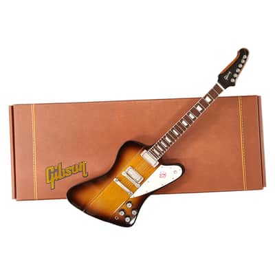 AXE HEAVEN Gibson Firebird V Vintage Sunburst 1:4 Scale Mini Guitar Model Replica image 3