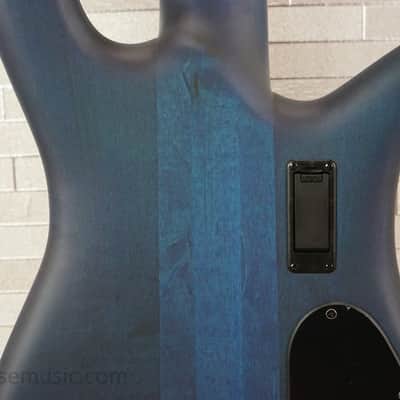 Spector Euro 5 LX Left Handed - Black & Blue Matte image 10