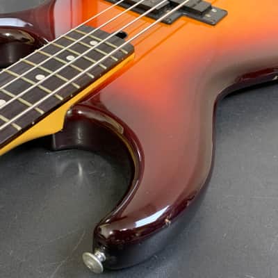 YAMAHA Broad Bass VI BB-VI Vintage Made in Japan Electric Bass Guitar Sunburst c.1980 image 8
