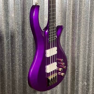 Schecter FreeZesicle-4 Ricky "Freeze" Smith Morris Day and the Time 4 String Bass Freeze Purple #1315 image 5