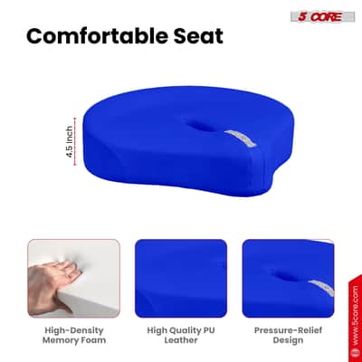 5 Core Drum Throne w 4.5" Padded Stool Adjustable Drummer Chair image 4