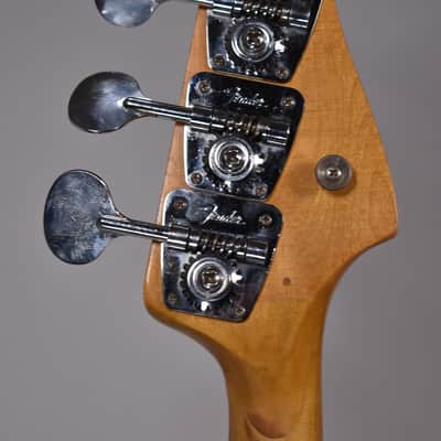 (OLD) 1965 Fender Jazz Bass Lake Placid Blue Finish Left-Handed Electric Bass w/OHSC image 17