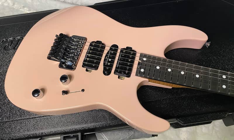 NEW ! Jackson Custom Shop Dinky HSH - Roasted Maple Neck & Ebony Fretboard - DK - Shell Pink - Authorized Dealer - 8.35 lbs - G07118 image 1